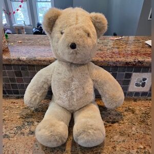 North American Bear Co Theodore Bearington 21” Vtg Plush Tan Khaki Teddy Bear